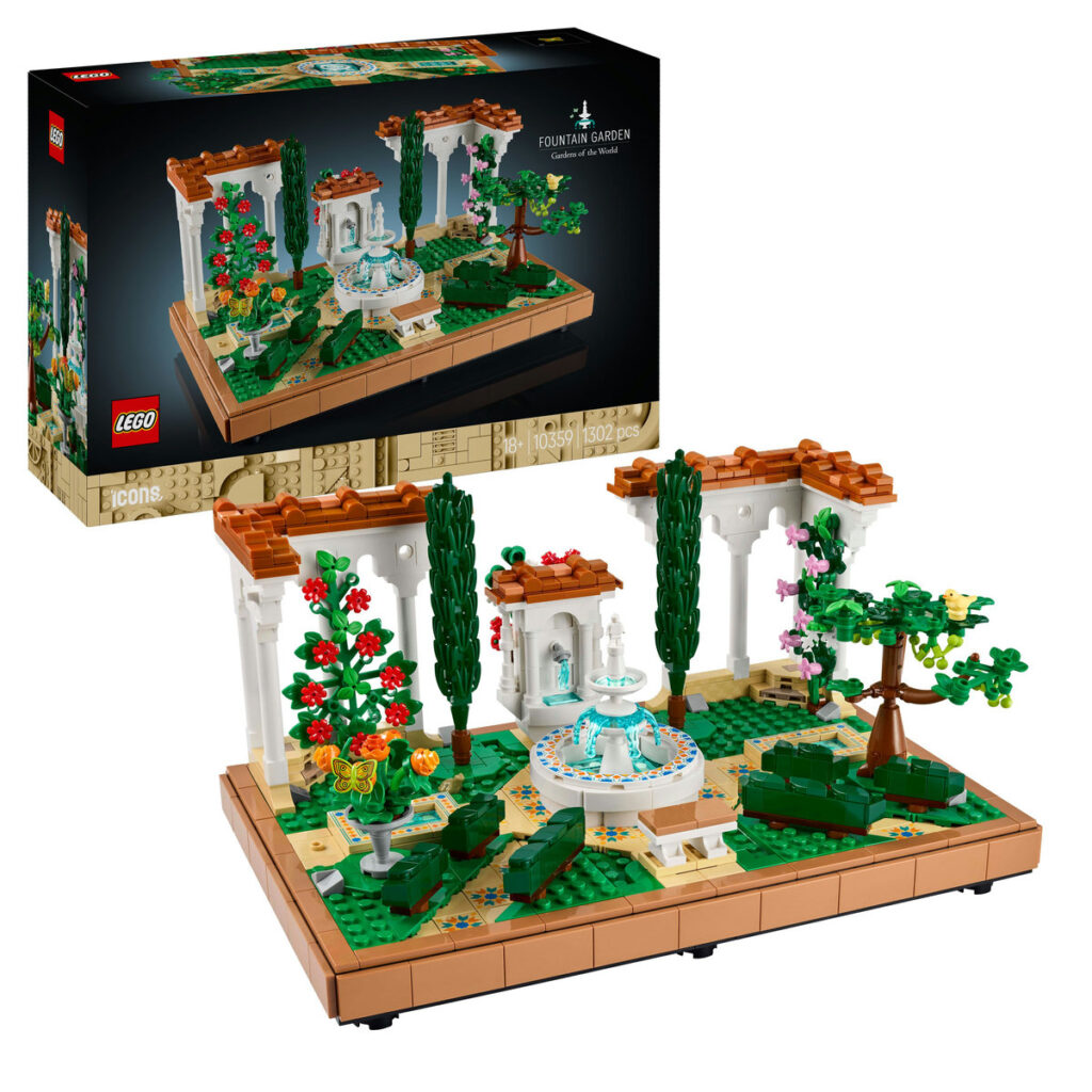 LEGO Fontänträdgård 10359