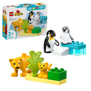 LEGO Vilda djurfamiljer Pingviner och lejon 10442