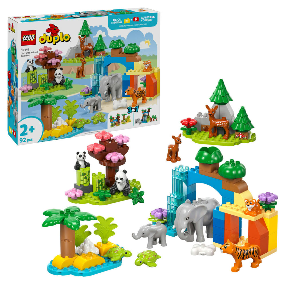 LEGO 3-i-1 Vilda djurfamiljer 10446