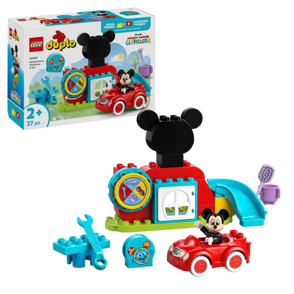 LEGO Musse Piggs klubbhus och bil 10454