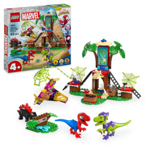 LEGO Spideys och Gobbys raptorstrid vid trädkojan 11200