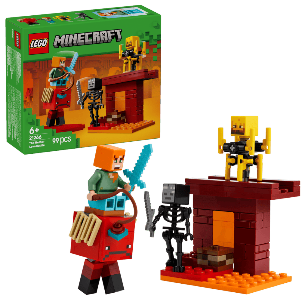 LEGO Lavastriden i Nether 21266