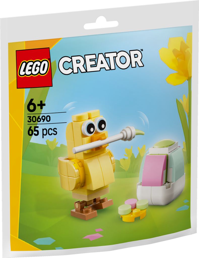 LEGO Rolig påskäggsmålning med kyckling 30690