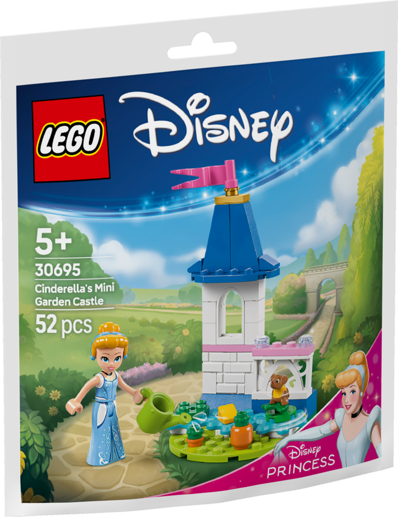 LEGO Askungens miniträdgårdsslott 30695