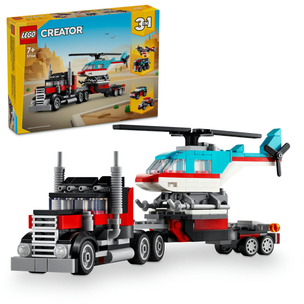 LEGO Flakbil med helikopter 31146