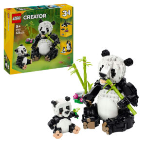 LEGO Vilda djur pandafamilj 31165