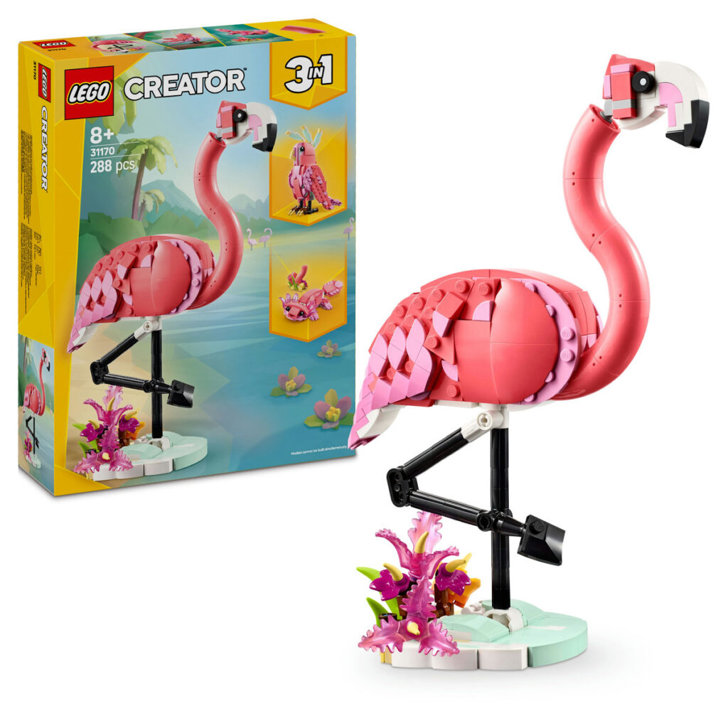 LEGO Vilda djur Rosa flamingo 31170