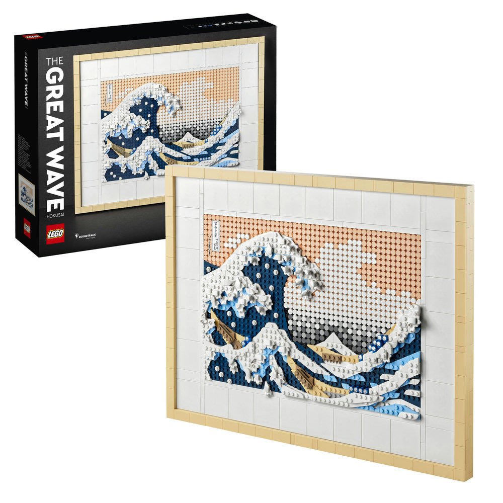Hokusai – Under vågen utanför Kanagawa 31208