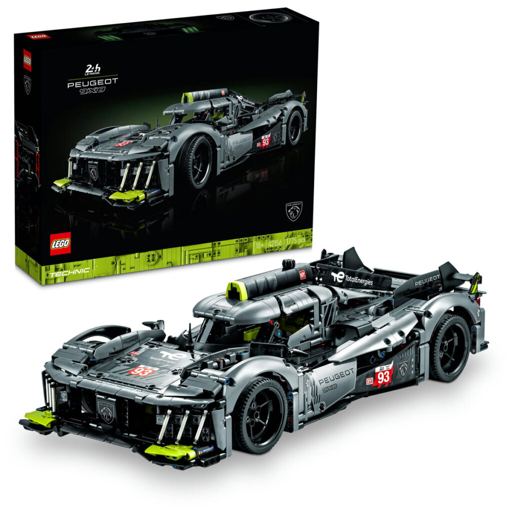 LEGO Peugeot 9X8 24H Le Mans Hybrid Hypercar 42156