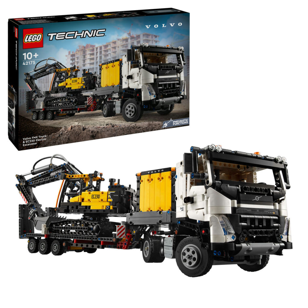Volvo FMX lastbil & EC230 elgrävmaskin 42175