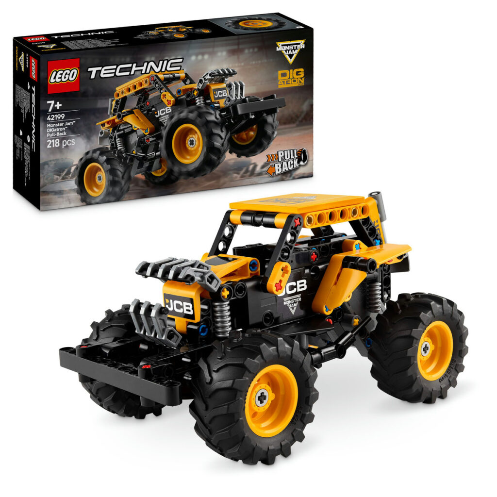 Monster Jam DIGatron med pull-back 42199