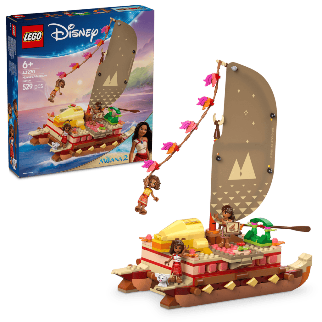 LEGO Vaianas äventyrskanot 43270