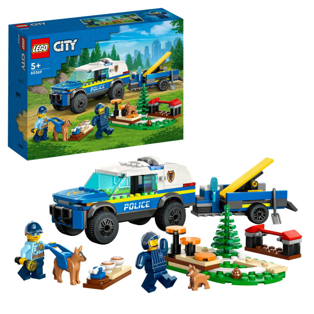 LEGO Polisens mobila hundträning 60369