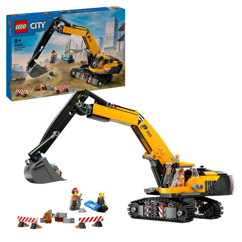 LEGO Gul grävmaskin 60420