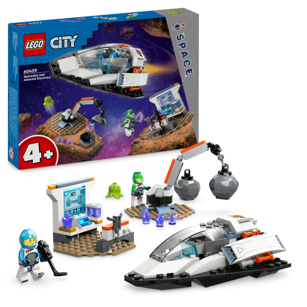 LEGO Rymdskepp och asteroidupptäckt 60429