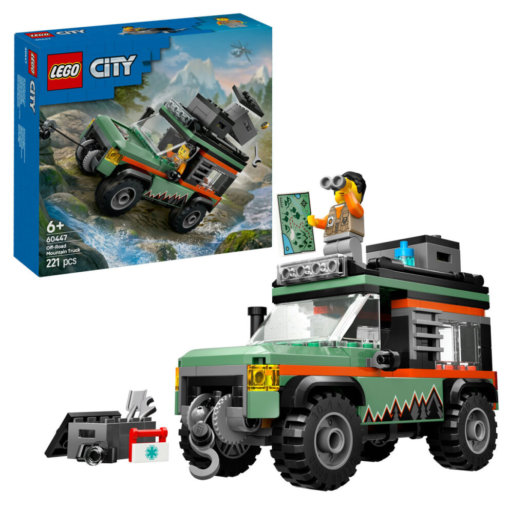 LEGO 4-hjulsdriven terrängbil för bergskörning 60447