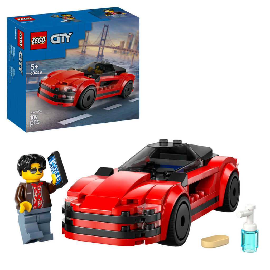 LEGO Röd sportbil 60448