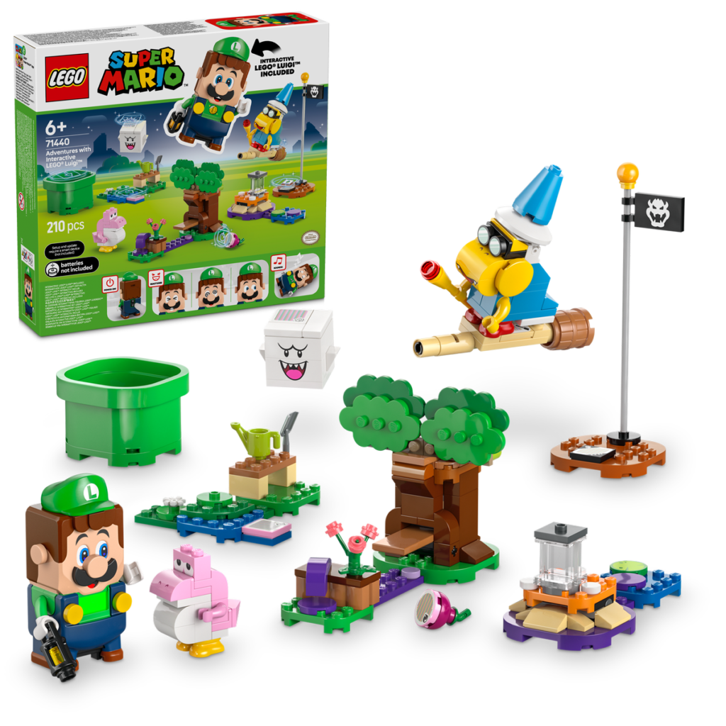 LEGO Äventyr med interaktiva LEGO Luigi 71440