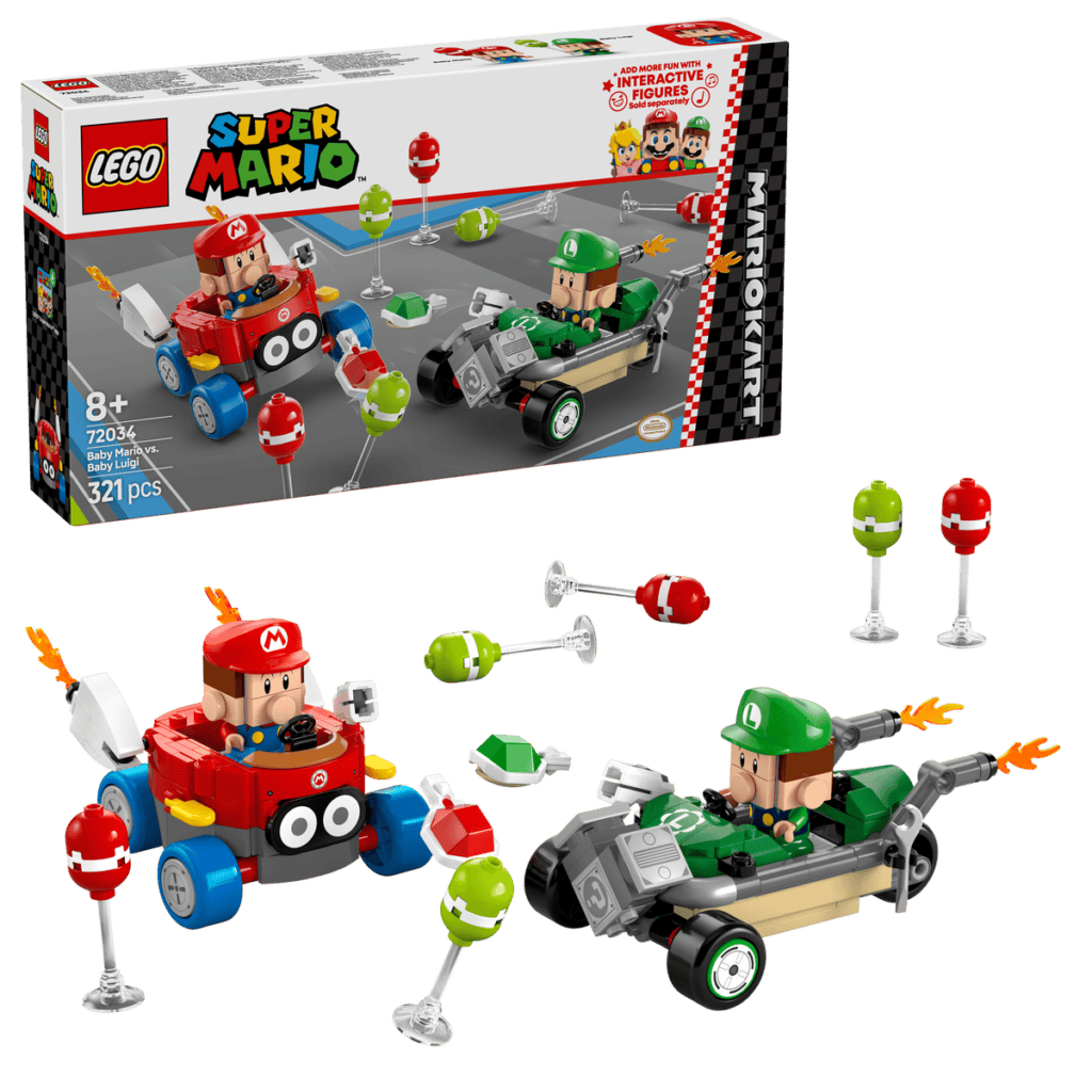 LEGO Mario Kart – Baby Mario mot Baby Luigi 72034