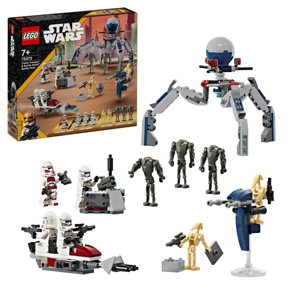 LEGO Clone Trooper & Battle Droid Battle Pack 75372
