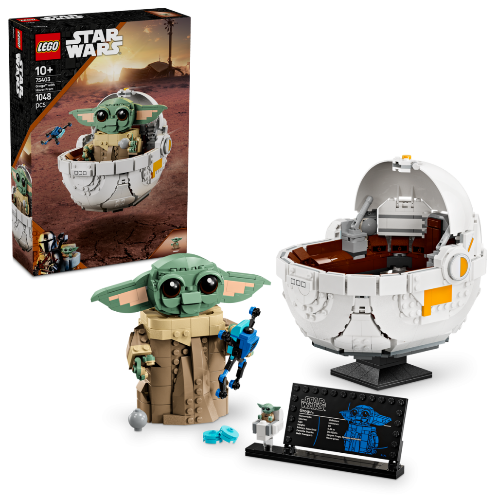 LEGO Grogu with Hover Pram 75403