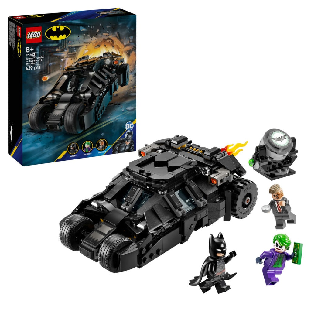 LEGO Batmans Tumbler mot Two-Face & Jokern 76303