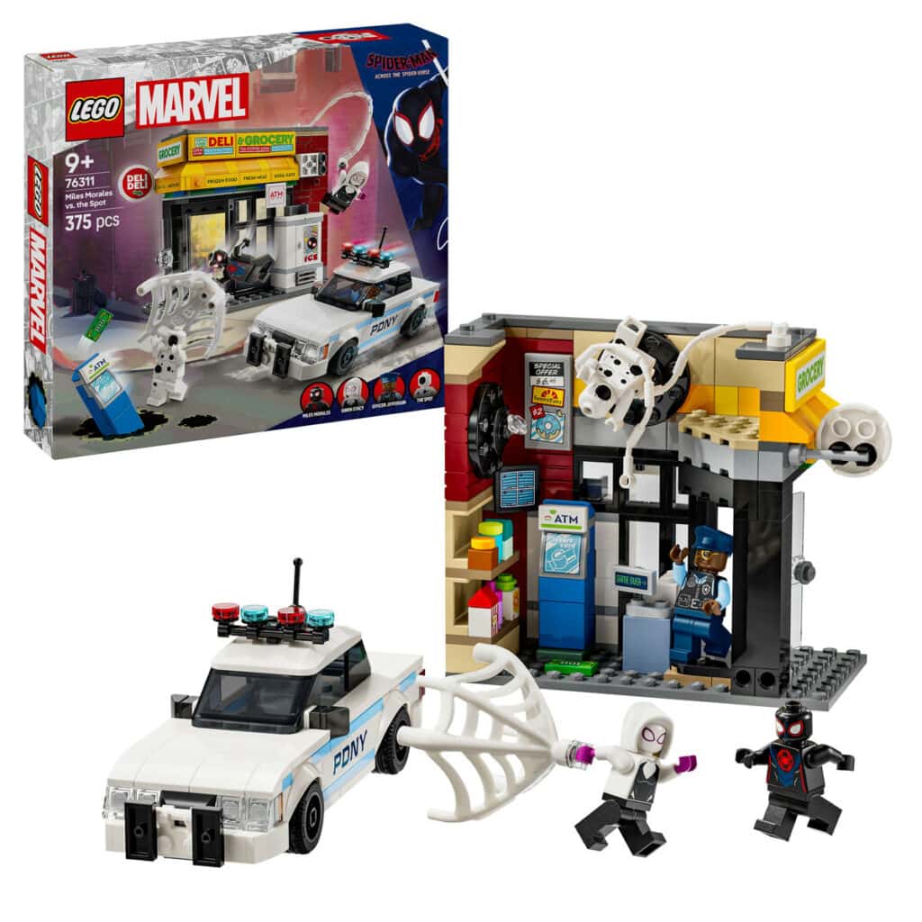 LEGO Spider-Verse Miles Morales mot Spot 76311