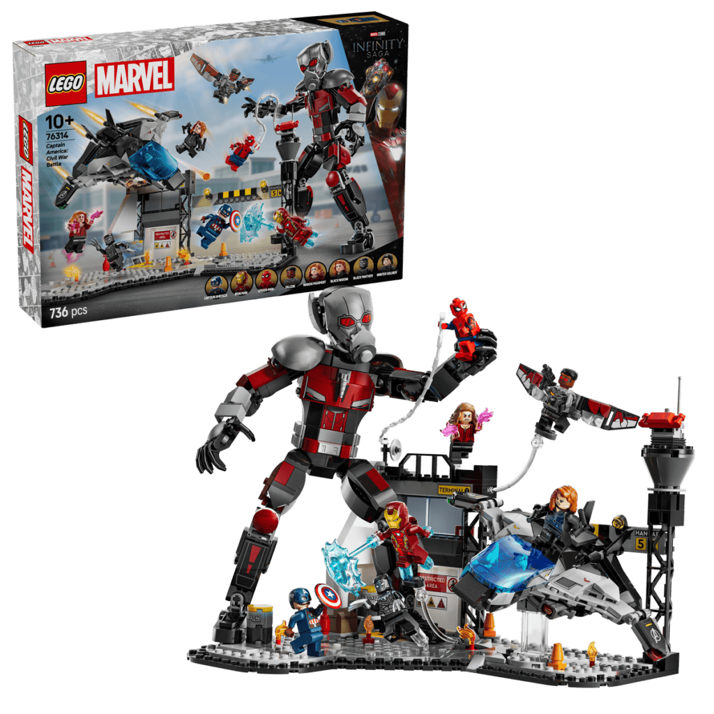 LEGO Captain America Civil War actionstrid 76314