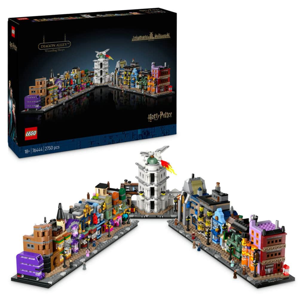 LEGO Diagongrändens trollkarlsbutiker 76444