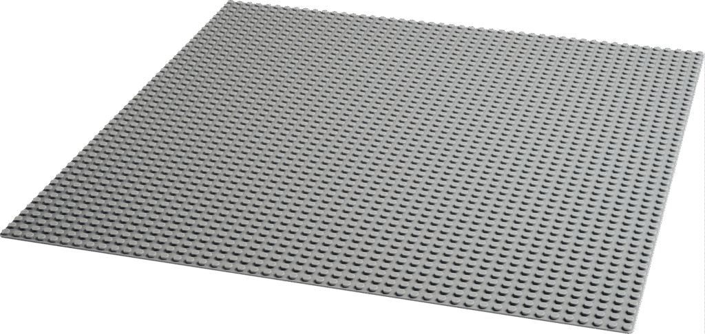 LEGO Grå basplatta 11024