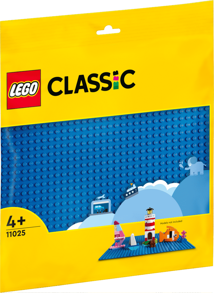 LEGO Blå basplatta 11025