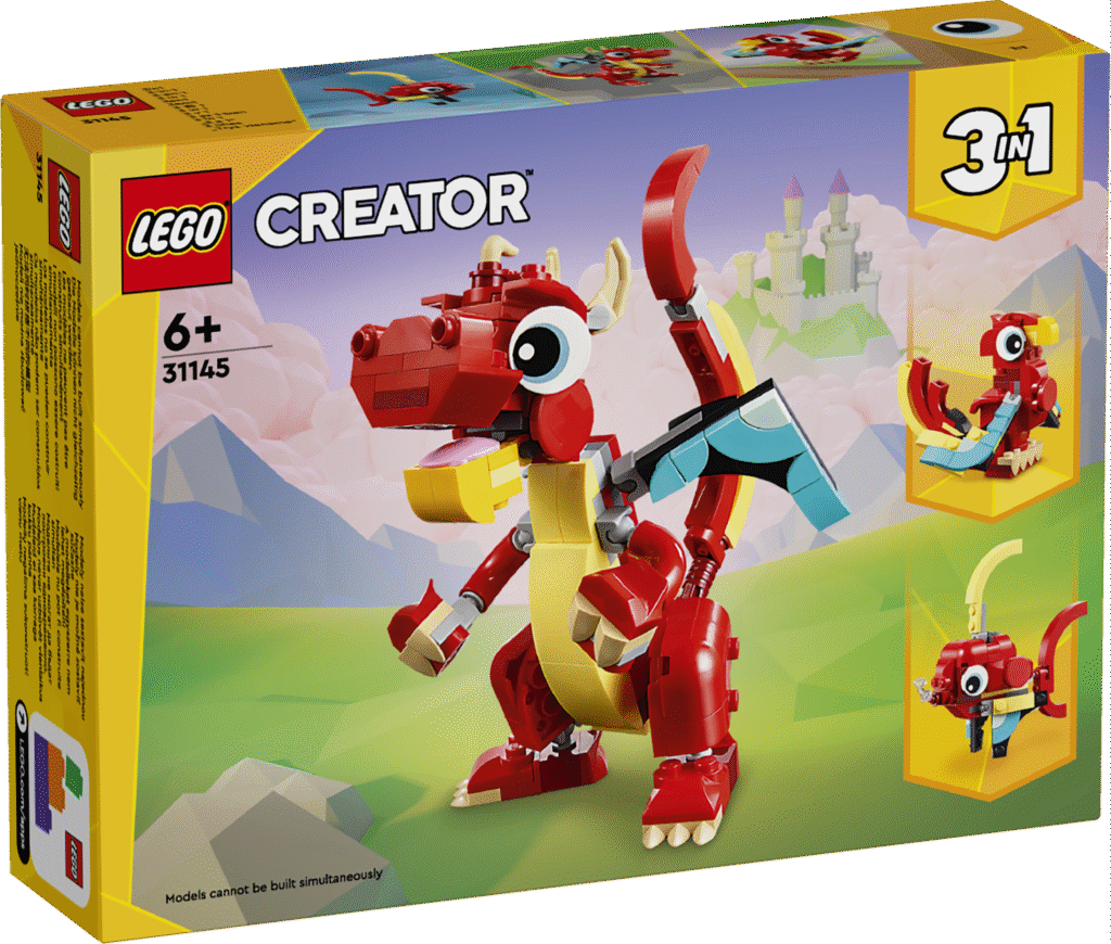 LEGO Röd drake 31145