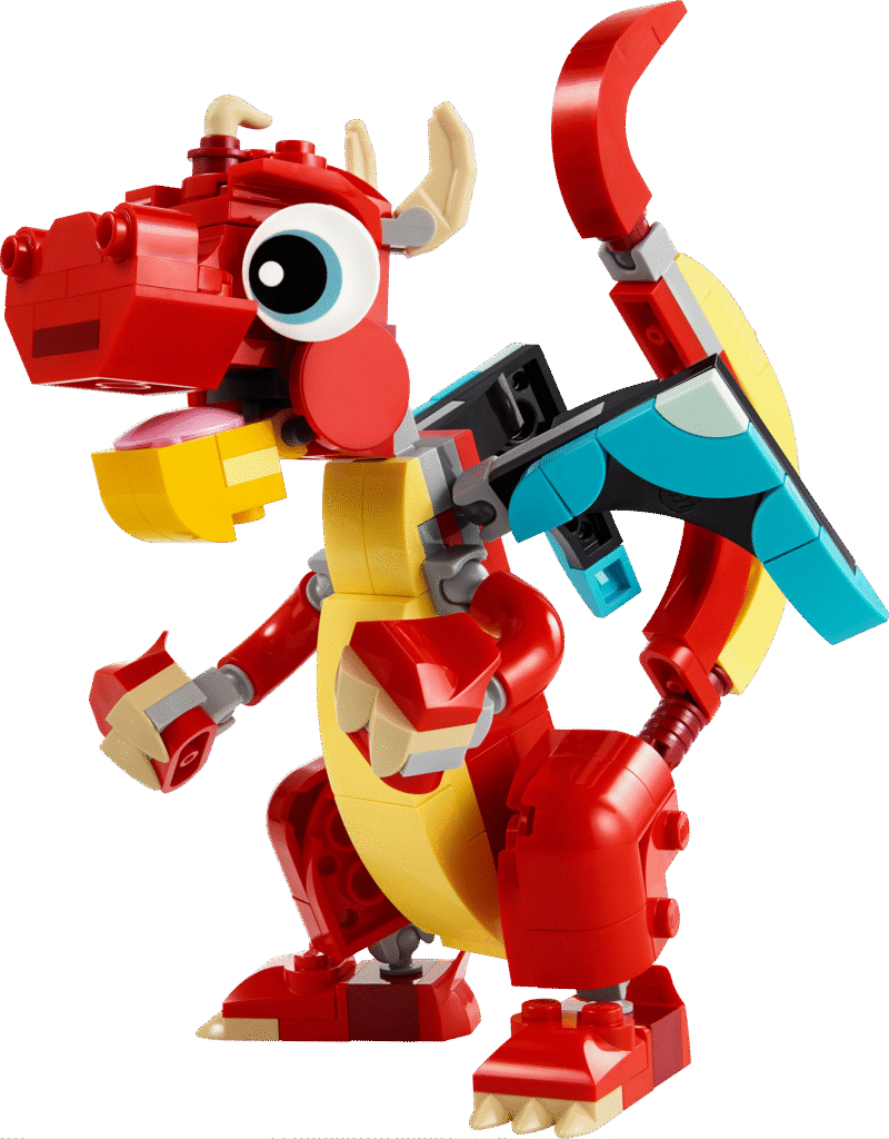 LEGO Röd drake 31145
