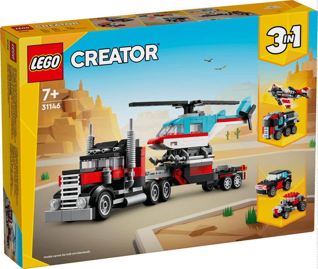 LEGO Flakbil med helikopter 31146