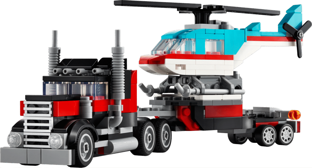 LEGO Flakbil med helikopter 31146