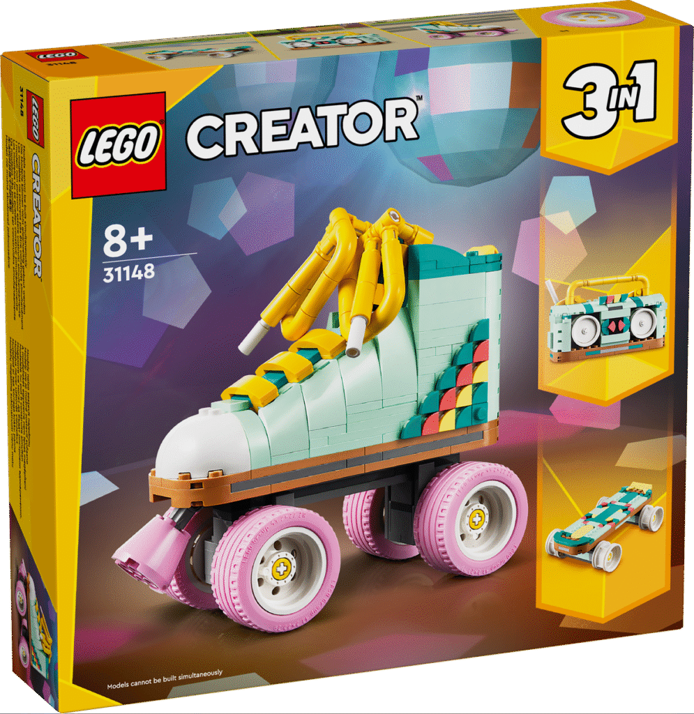 LEGO Retrorullskridsko 31148
