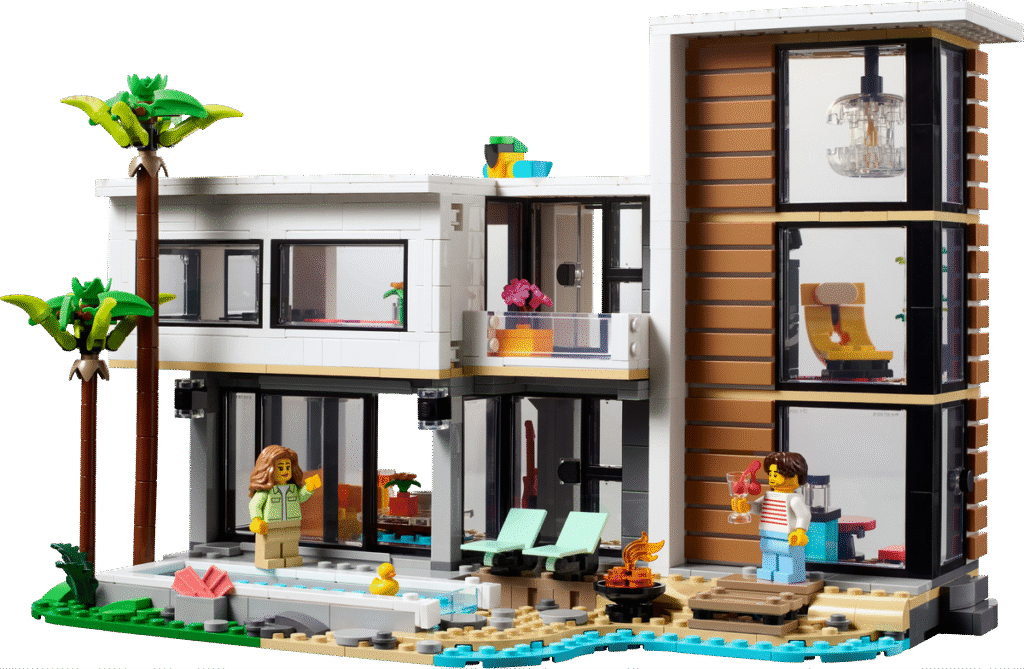 LEGO Modernt hus 31153