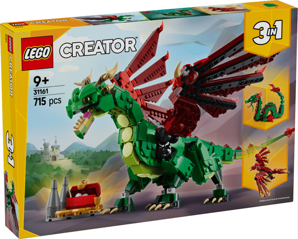 LEGO Medeltida drake 31161