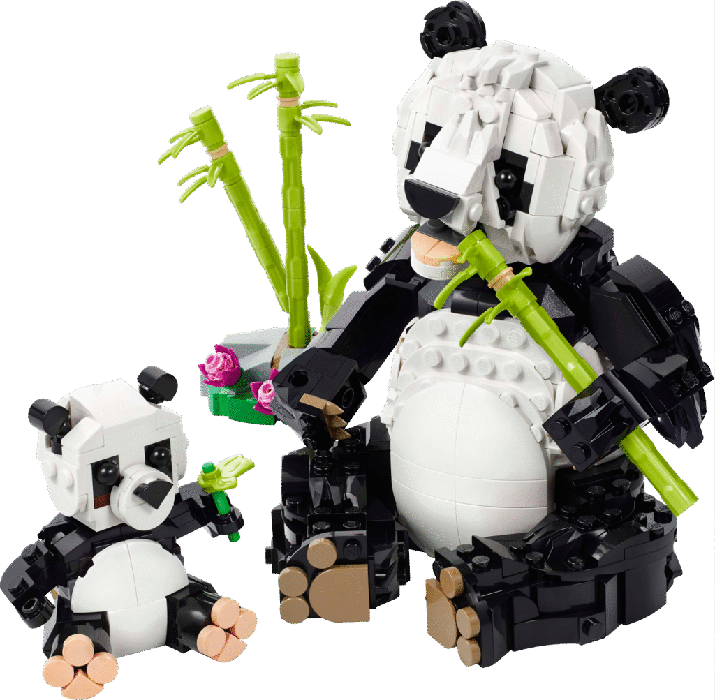 LEGO Vilda djur pandafamilj 31165