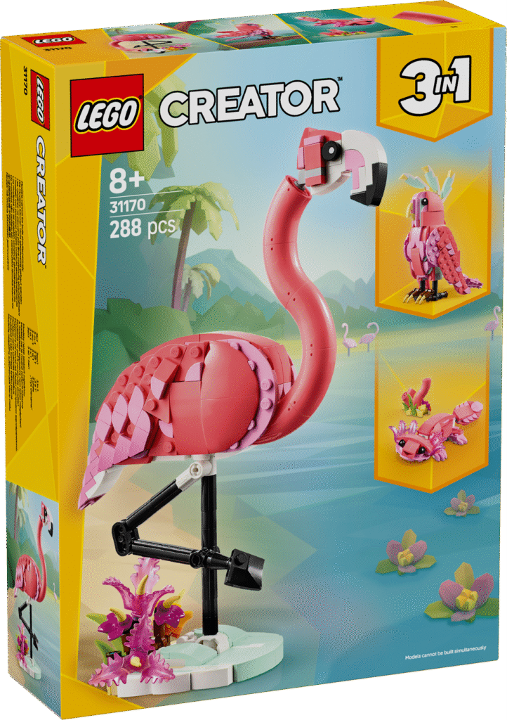 LEGO Vilda djur Rosa flamingo 31170