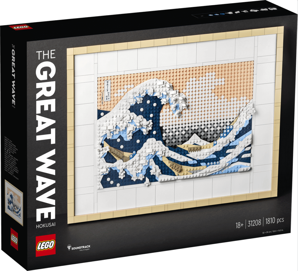 LEGO Hokusai – Under vågen utanför Kanagawa 31208