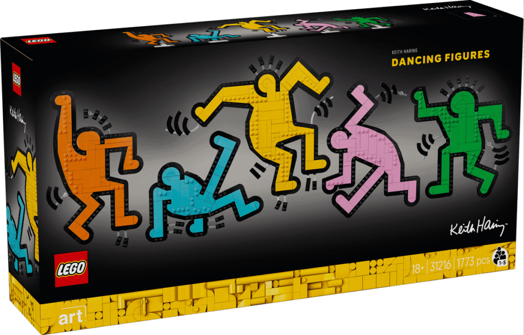LEGO Keith Haring – Dansande figurer 31216