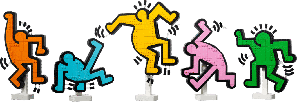 LEGO Keith Haring – Dansande figurer 31216