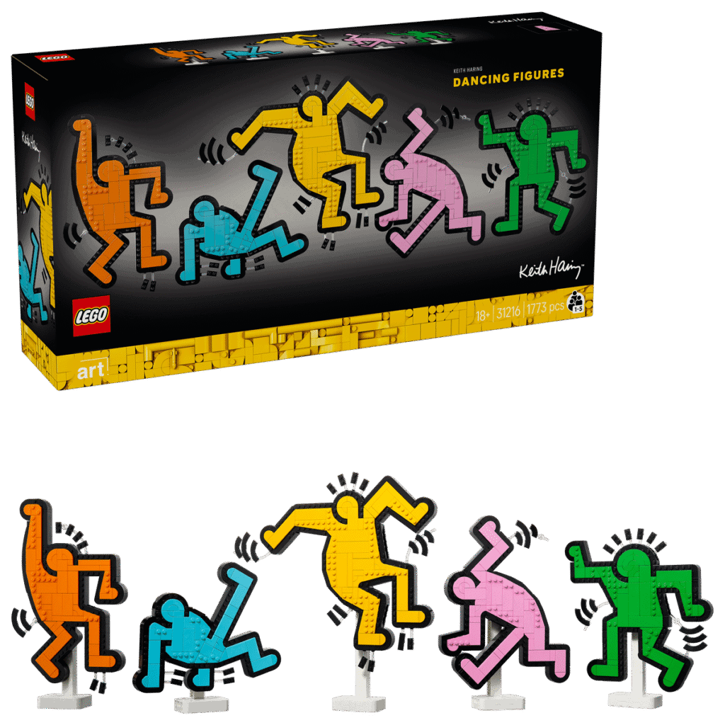 LEGO Keith Haring – Dansande figurer 31216