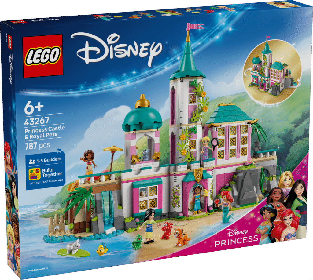 LEGO Prinsesslott och kungliga husdjur 43267