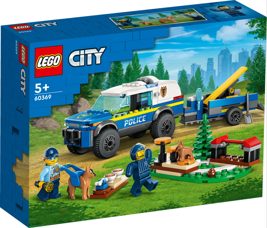 LEGO Polisens mobila hundträning 60369