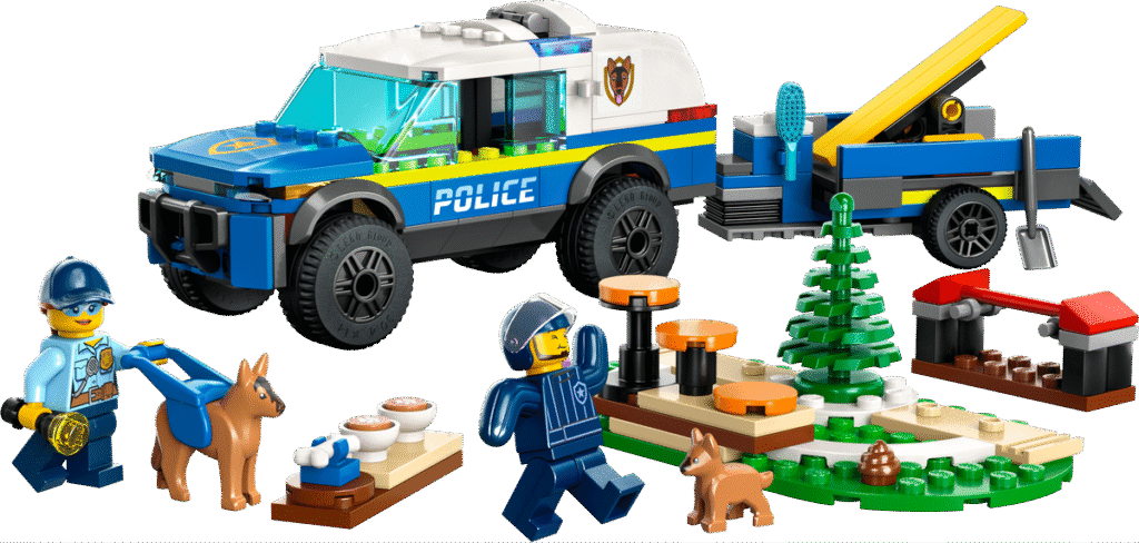 LEGO Polisens mobila hundträning 60369