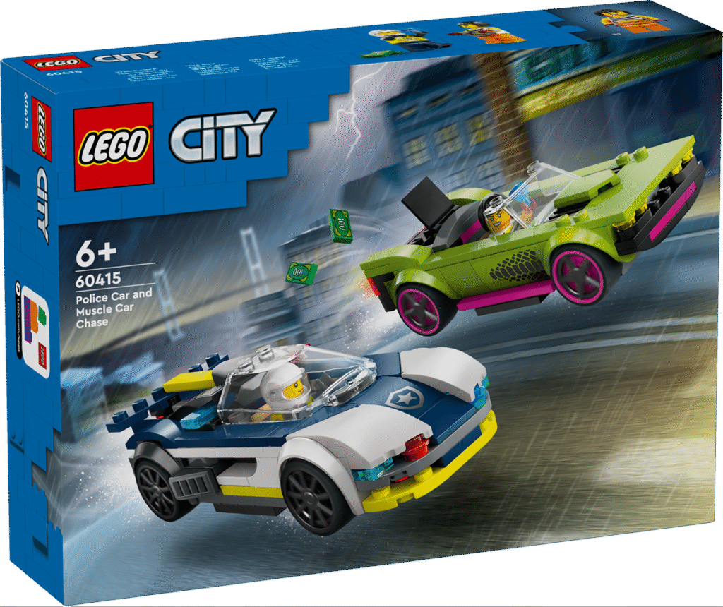 LEGO Jakt med polisbil och muskelbil 60415