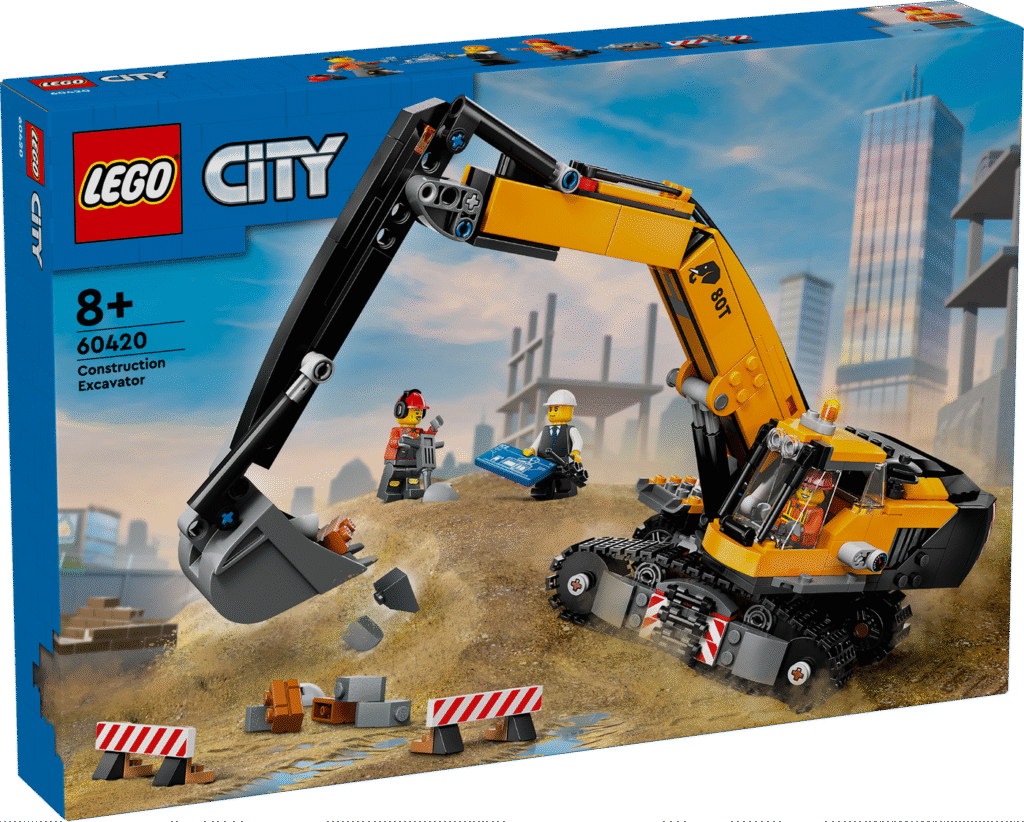 LEGO Gul grävmaskin 60420