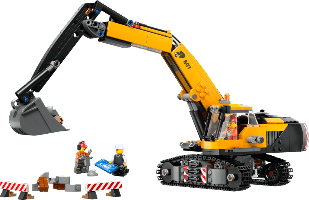 LEGO Gul grävmaskin 60420